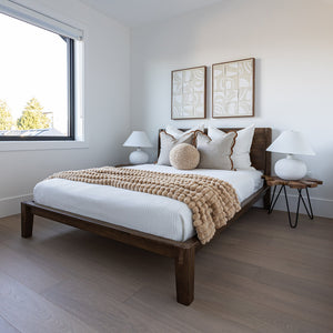 Luna Wood Tool-Free Bed - luxurious bed for modern homes | Image 3 | InSTYLE Home & Rugs