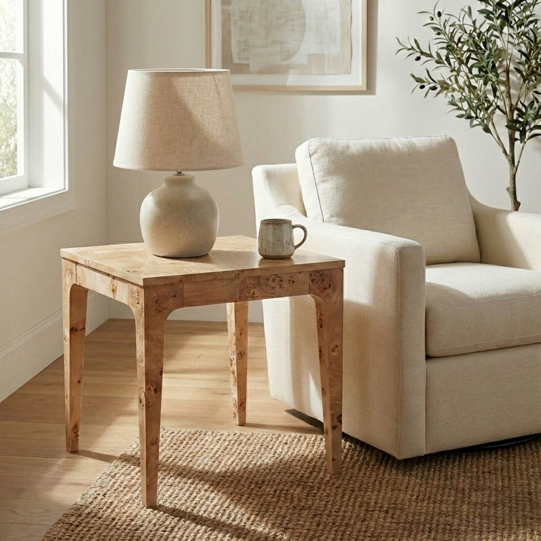 Mappa Side Table - chic and functional side table for your living room | Image 2 | InSTYLE Home & Rugs