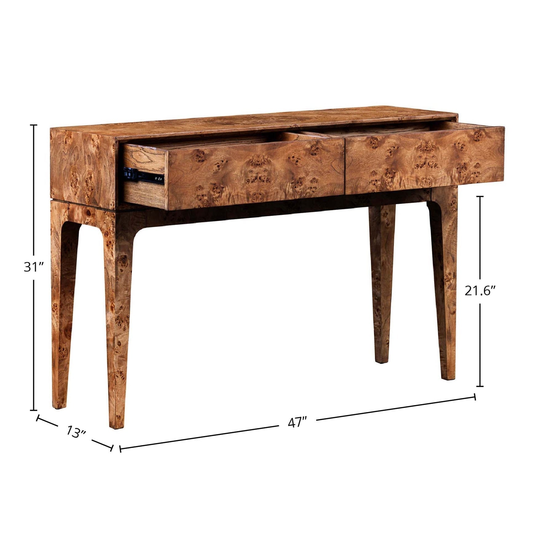 Mappa Console Table - sleek design for modern homes | Image 3 | InSTYLE Home & Rugs