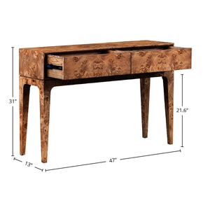 Mappa Console Table - sleek design for modern homes | Image 3 | InSTYLE Home & Rugs
