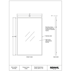 Crake MT1553 - available in various shapes, sizes, and frame styles | Image 4 | InSTYLE Home & Rugs