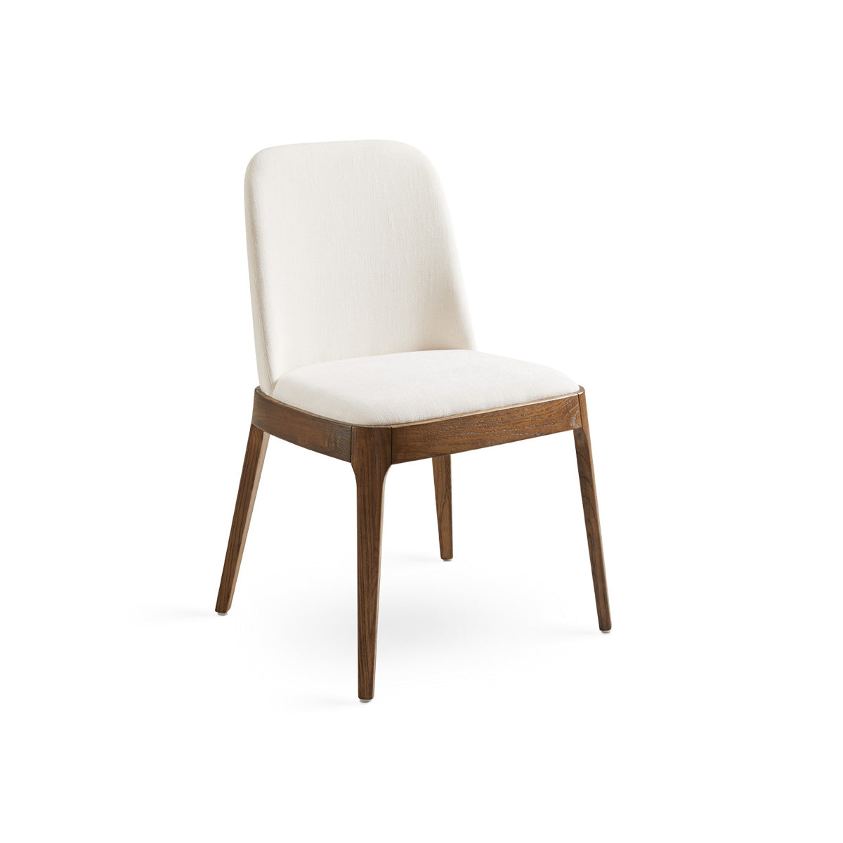 MARION Dining Chair Silex Ivory fabric - modern ivory dining chair | Image 1 | InSTYLE Home & Rugs