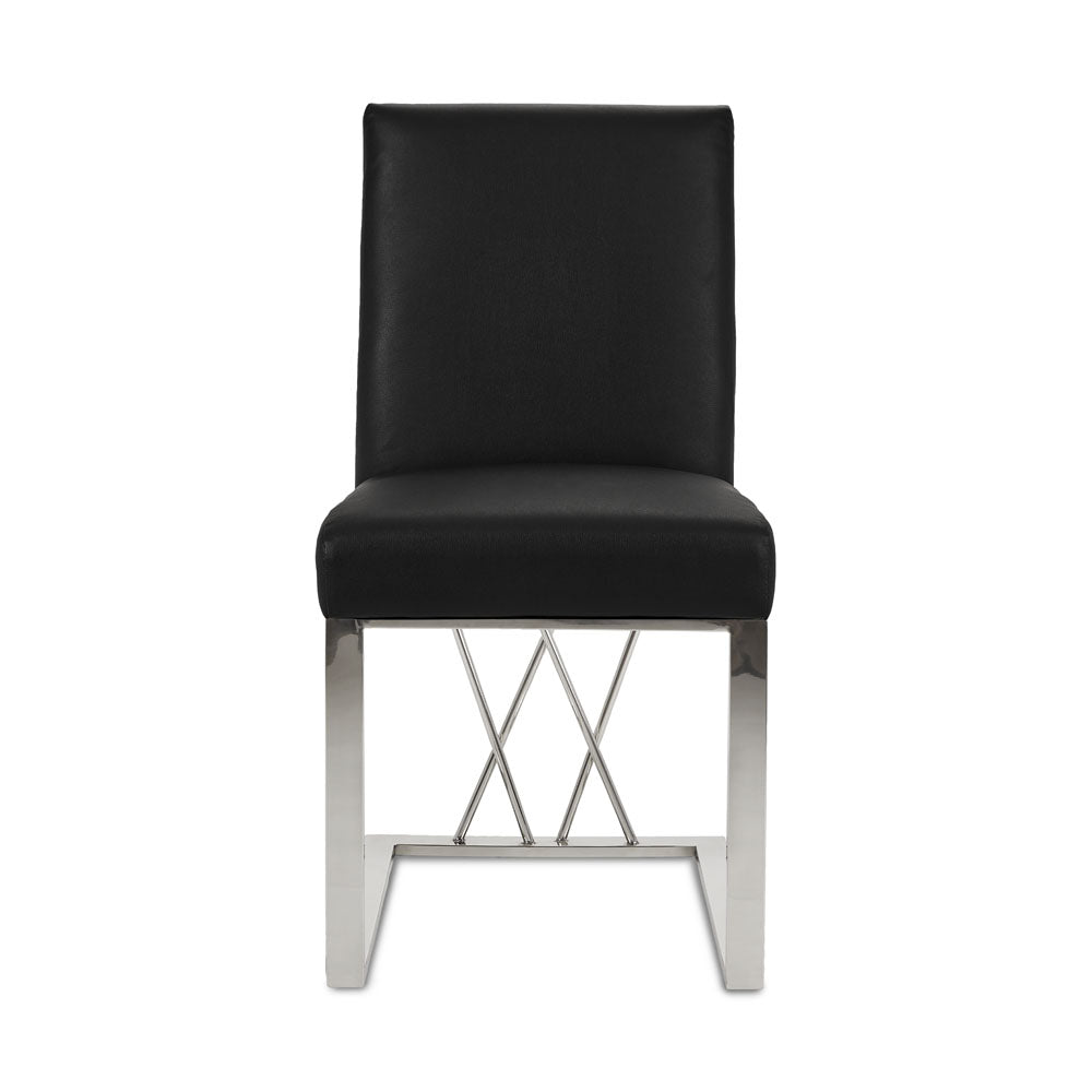 Martini Dining Chair Grey - modern grey dining chair | Image 1 | InSTYLE Home & Rugs