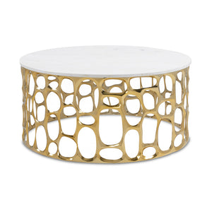 Mario Coffee Table With Marble Top GY-CT-2179G-WM - versatile tables for living rooms and entryways | Image 1 | InSTYLE Home & Rugs