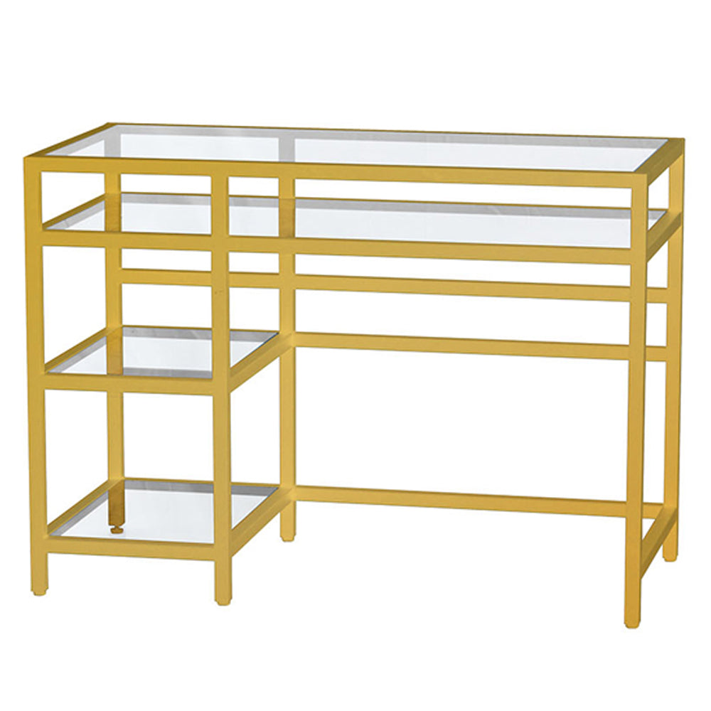 MILEY BIG Desk GOLD BIG | InSTYLE Home & Rugs