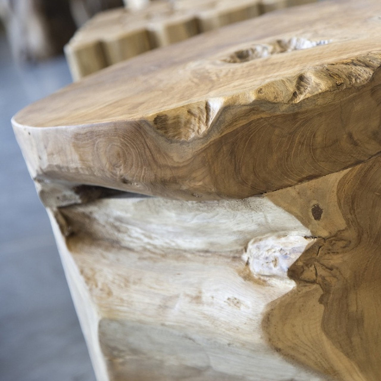 Natura Bundar Accent Table - small accent table with storage for a clutter-free space | Image 7 | InSTYLE Home & Rugs