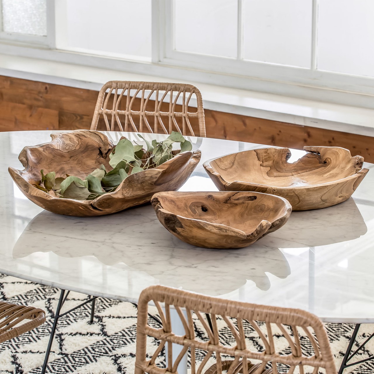 Natura Tipis Fruit Bowl (Set of 3) - modern home decor for a fresh and inviting space | Image 12 | InSTYLE Home & Rugs