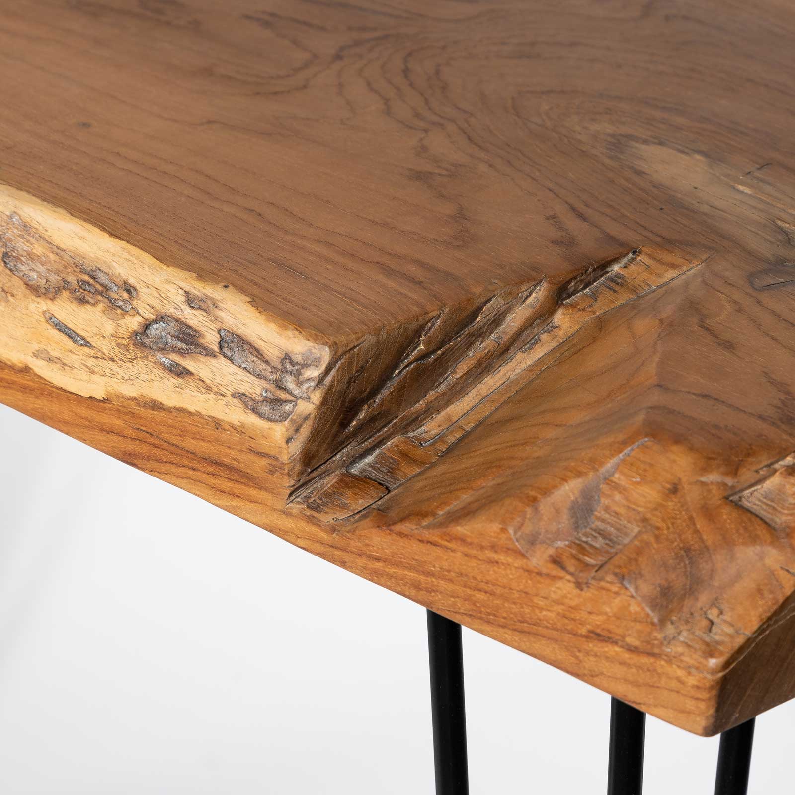 Natura Hairpin Console Table - slim tables for entryways | Image 9 | InSTYLE Home & Rugs