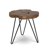 Natura Hairpin Accent Table - functional accent table with unique design for any room | Image 1 | InSTYLE Home & Rugs