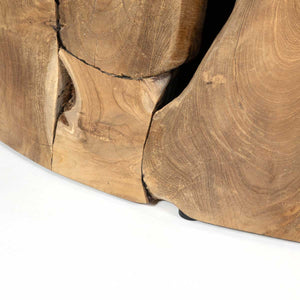 Natura Flow Round Coffee Table - functional centerpieces for homes | Image 3 | InSTYLE Home & Rugs