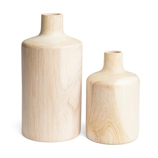 Natura Prado Vase Set of 2 - stylish decor pieces to elevate any room’s ambiance | Image 1 | InSTYLE Home & Rugs
