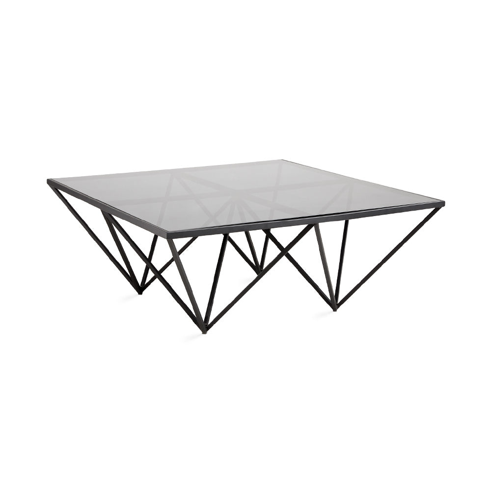 Luxor Black Ct - modern black coffee table | Image 1 | InSTYLE Home & Rugs