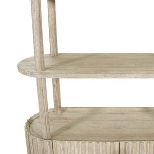 Oasis Bookcase - wooden bookcases with multiple shelves for ample storage | Image 12 | InSTYLE Home & Rugs