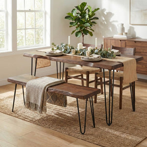 Organic Dining Table - elegant seating for dining areas | Image 2 | InSTYLE Home & Rugs