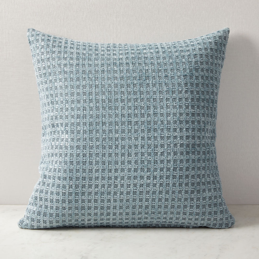 SOLO CUSHION Feather Insert Aegean - modern cushion | Image 1 | InSTYLE Home & Rugs