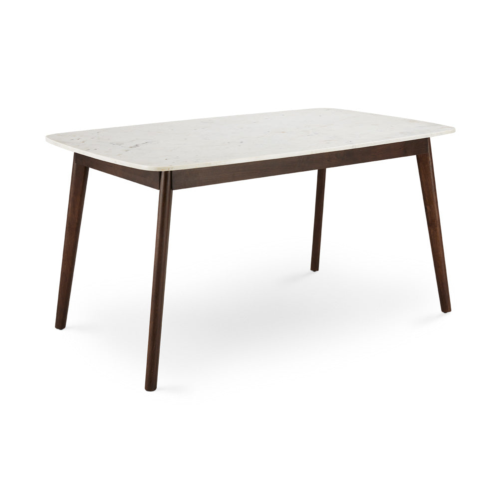 ERIN Marble Rectangle Dining Table - modern dining chair | Image 1 | InSTYLE Home & Rugs