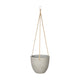 Classic Small Hanging Pot - Cement Grey