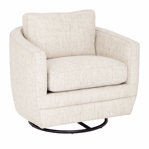 Baltimo Swivel Glider - perfect for creating cozy seating areas in your living space | Image 1 | InSTYLE Home & Rugs