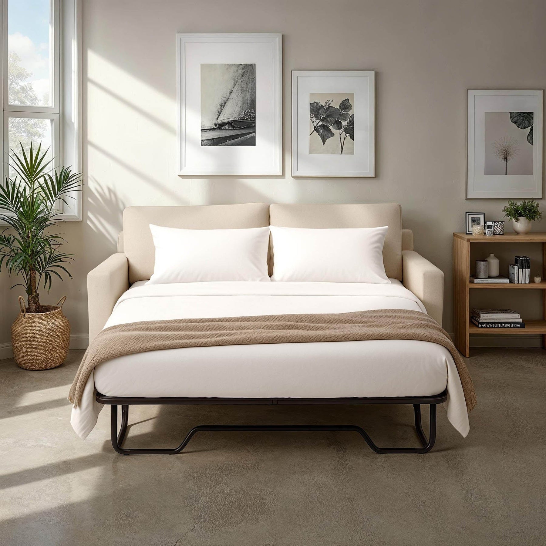 Custom Martha Double Sofa Bed Frame - comfortable sofa for modern living | Image 4 | InSTYLE Home & Rugs