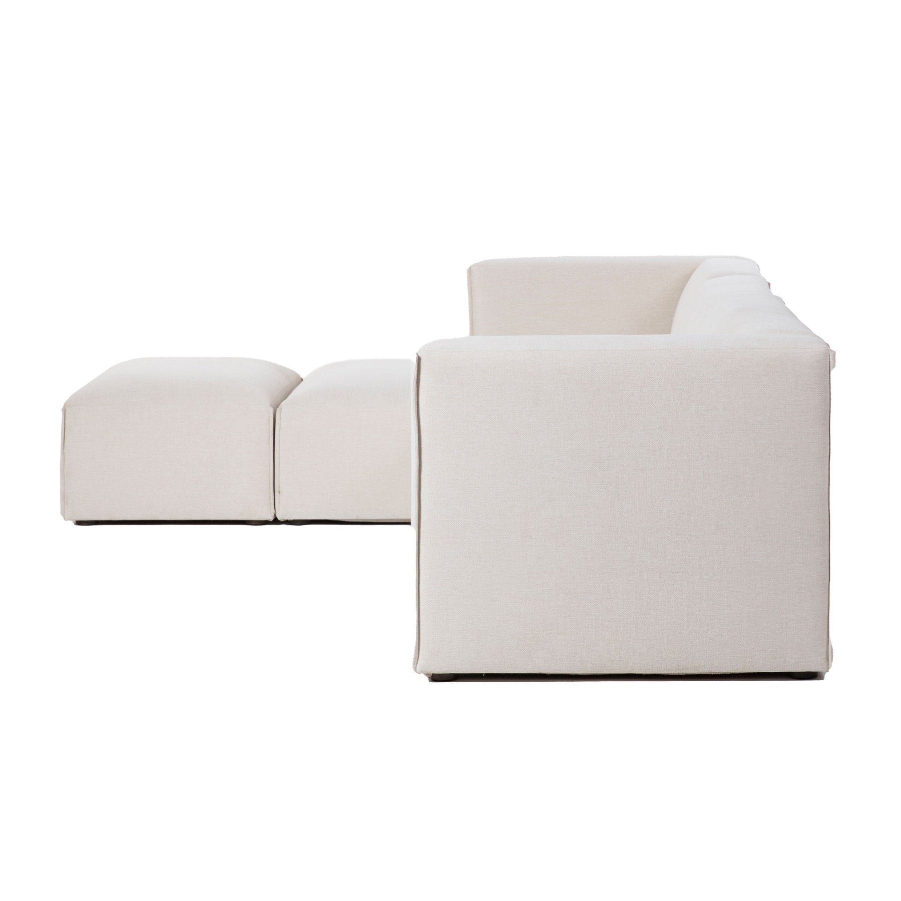 Premium Left Modular Sectional w/ Ottoman - perfect footrests with style | Image 5 | InSTYLE Home & Rugs