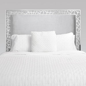 WELLINGTON QUEEN BED GY-BED-7982K White PU - stylish beds for any bedroom | Image 2 | InSTYLE Home & Rugs