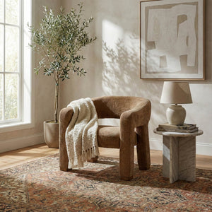 Quinn Club Chair - durable construction for long-lasting use | Image 2 | InSTYLE Home & Rugs