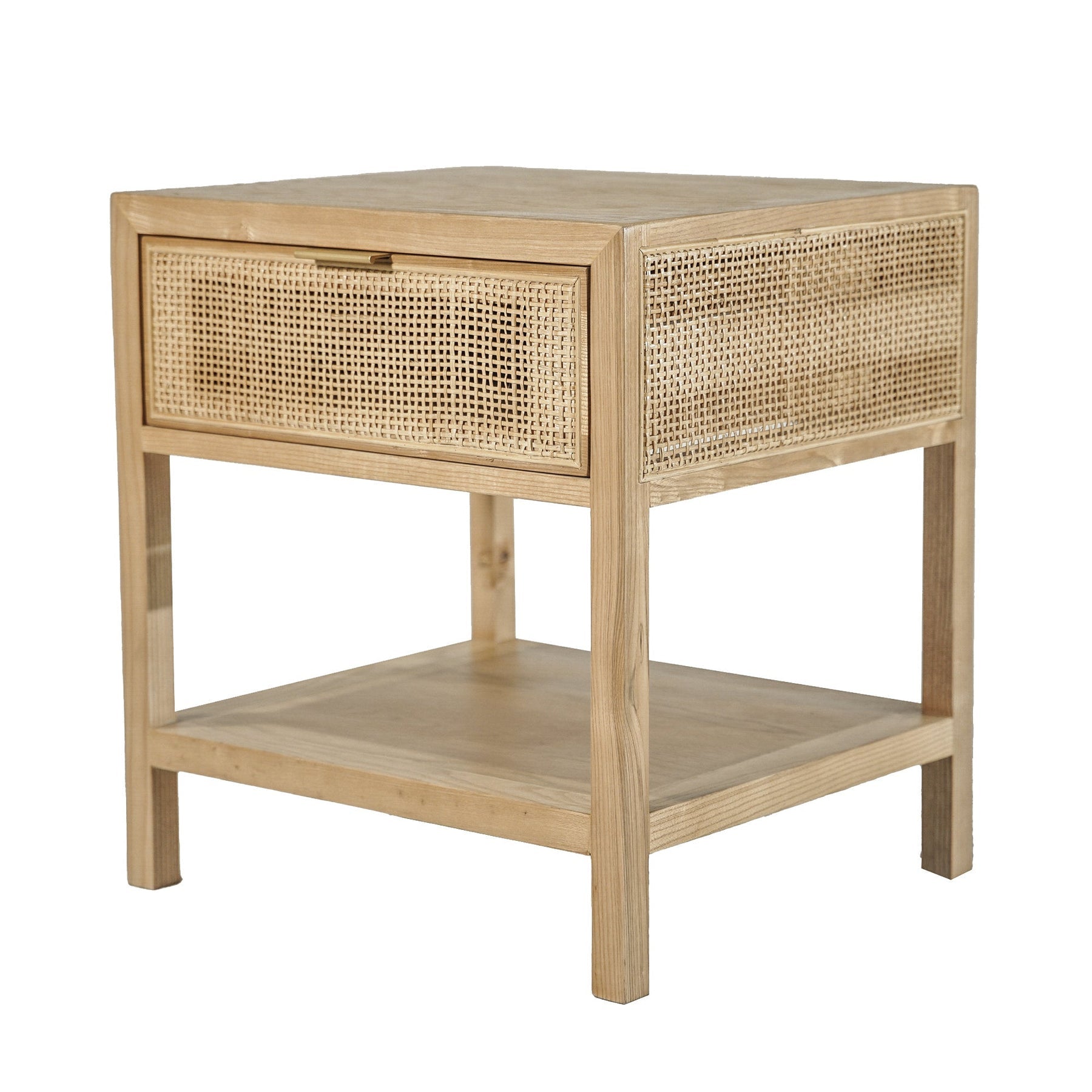 Rattan Side Table - chic and functional side table for your living room | Image 1 | InSTYLE Home & Rugs