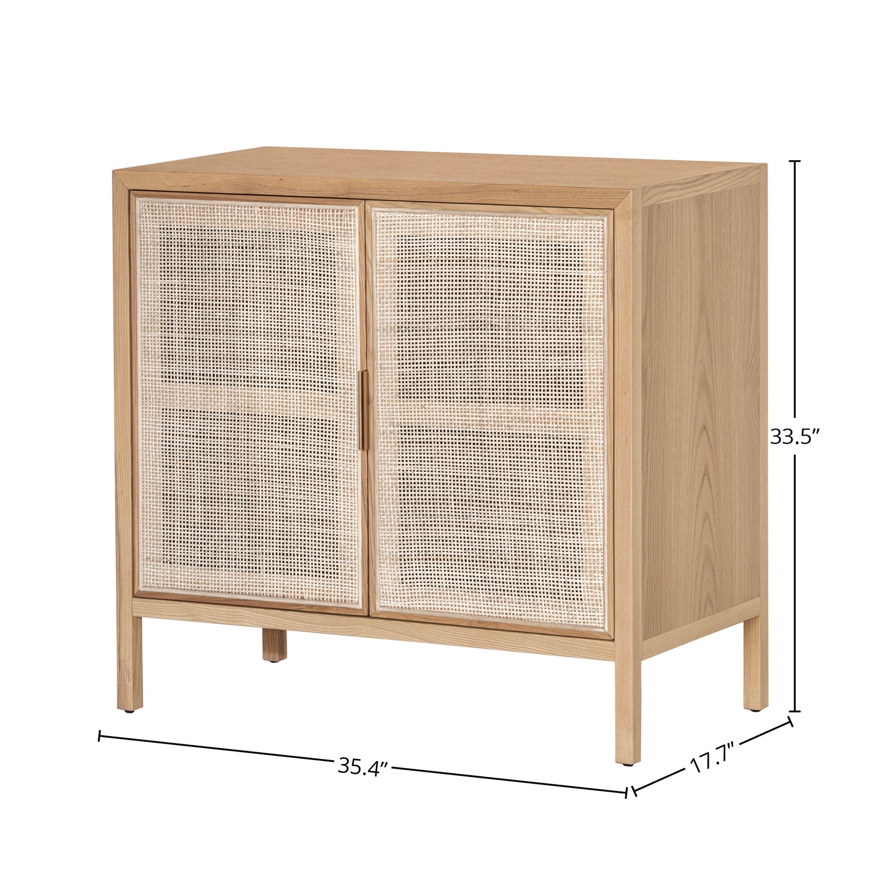 Rattan Small Sideboard - elegant sideboard with style | Image 3 | InSTYLE Home & Rugs