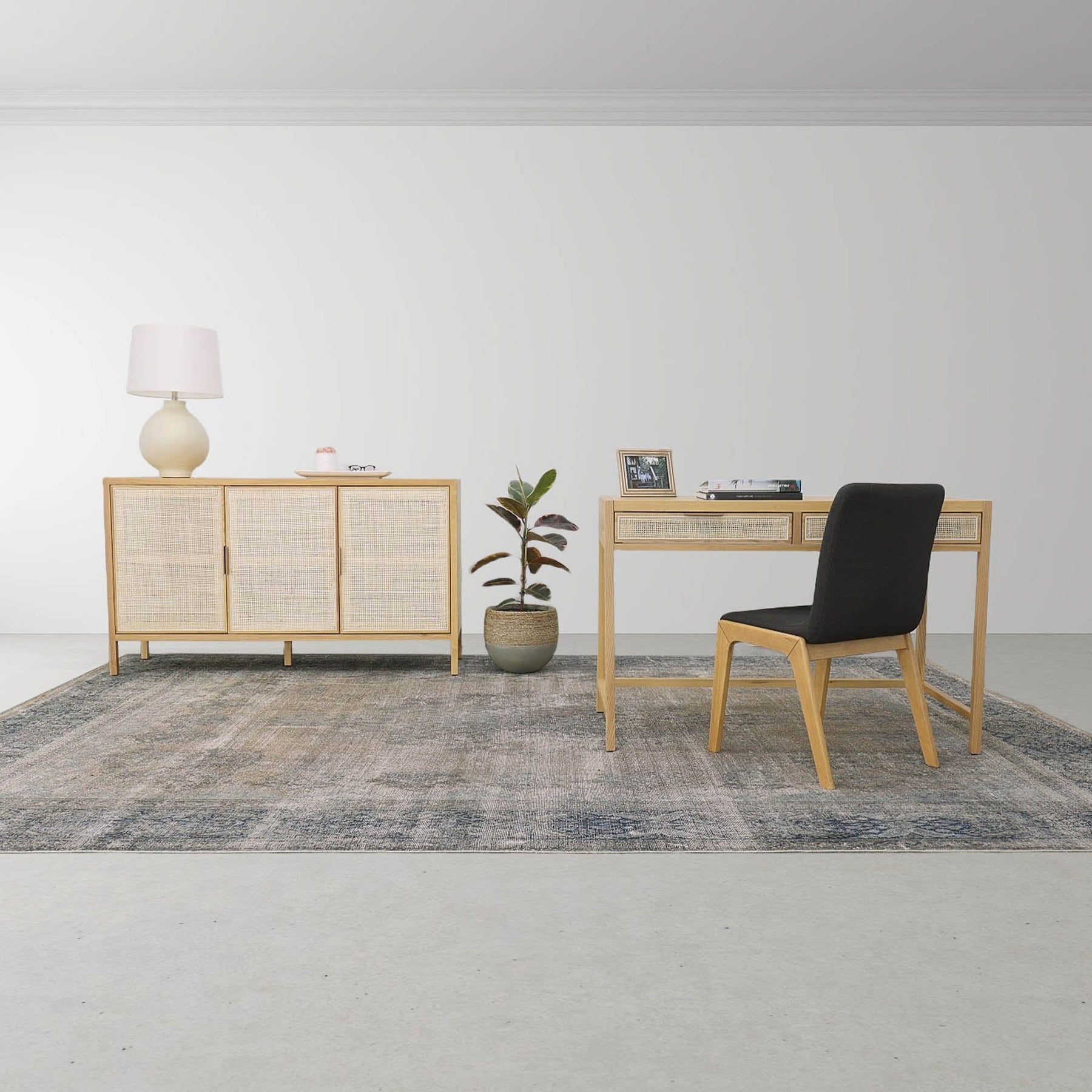 Rattan Desk - perfect for work or study | Image 2 | InSTYLE Home & Rugs