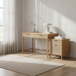 Rattan Desk - perfect for work or study | Image 10 | InSTYLE Home & Rugs