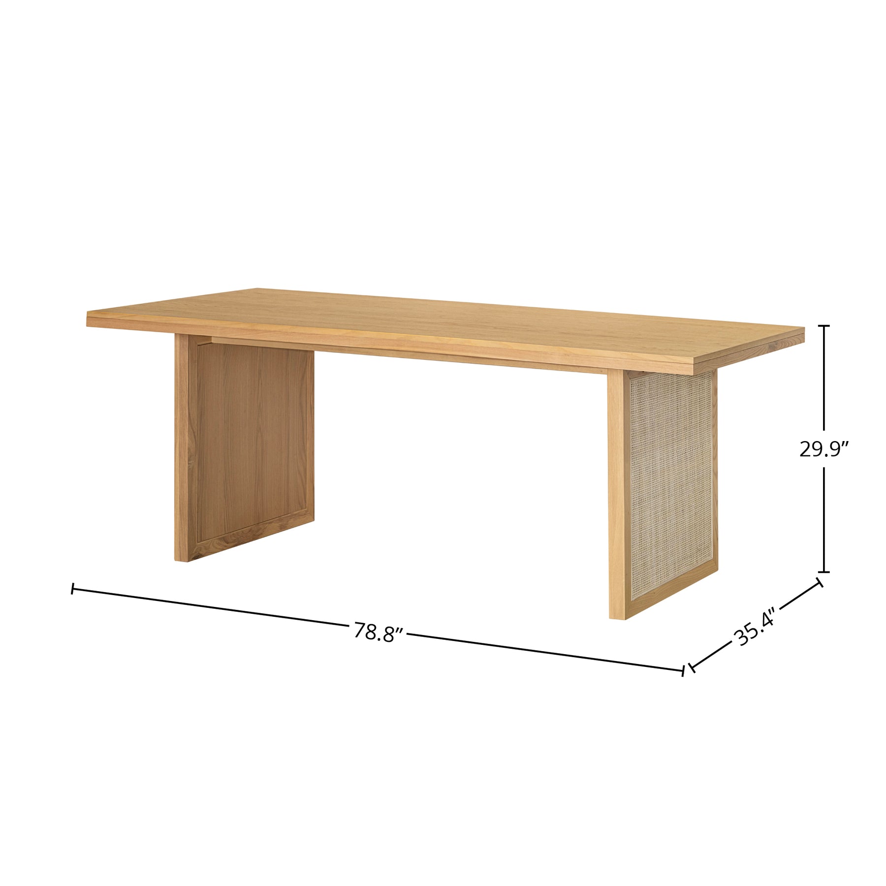 Rattan Dining Table - comfortable dining experience | Image 3 | InSTYLE Home & Rugs