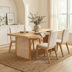 Rattan Dining Table - comfortable dining experience | Image 2 | InSTYLE Home & Rugs
