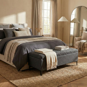 Reece Storage Bench - durable bench with modern style | Image 3 | InSTYLE Home & Rugs