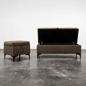 Reece Storage Bench - durable bench with modern style | Image 2 | InSTYLE Home & Rugs