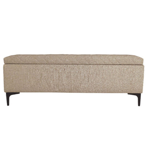 Reece Storage Bench - durable bench with modern style | Image 2 | InSTYLE Home & Rugs