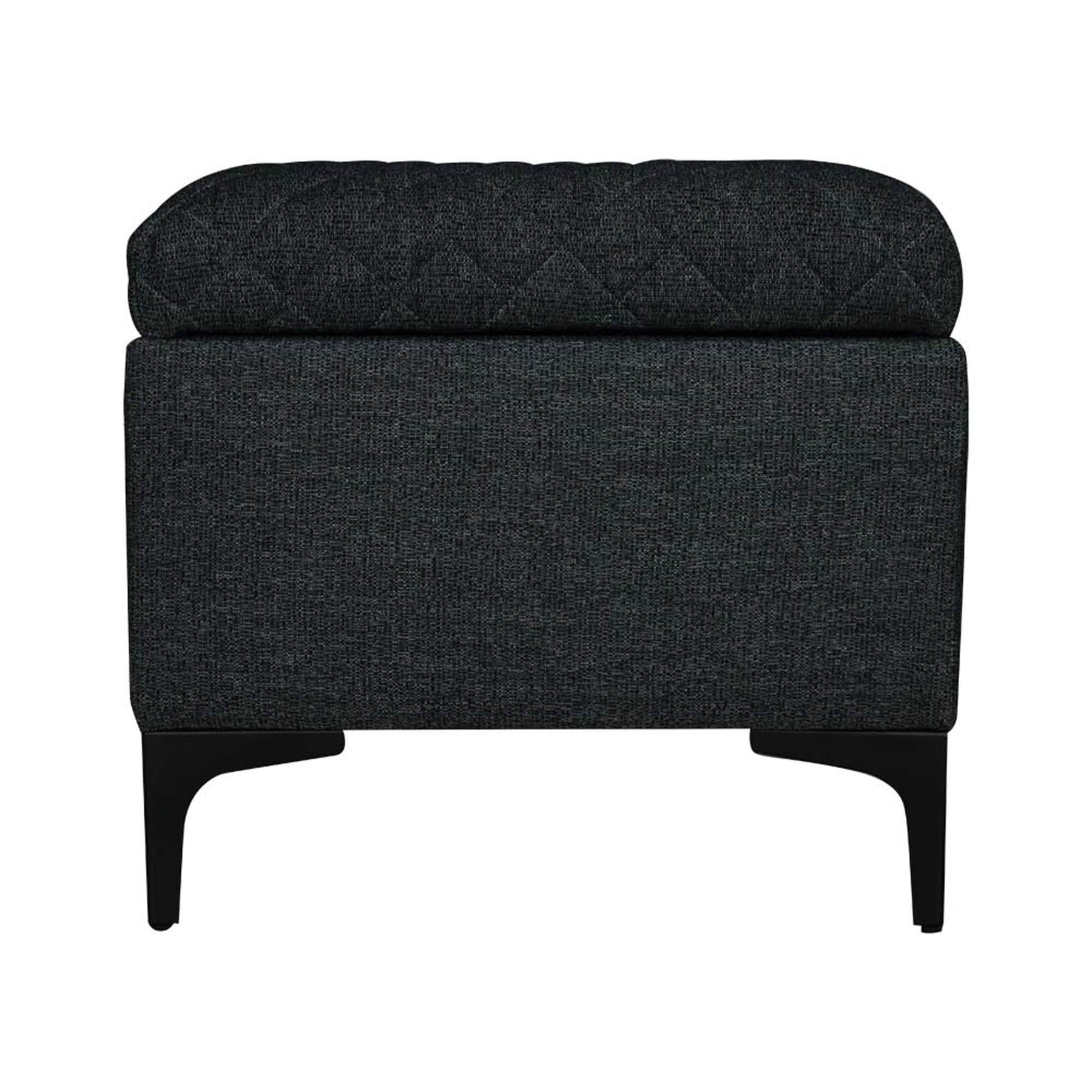 Reece Storage Ottoman - comfortable ottoman for any room | Image 3 | InSTYLE Home & Rugs