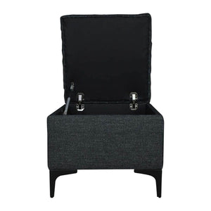 Reece Storage Ottoman - comfortable ottoman for any room | Image 4 | InSTYLE Home & Rugs