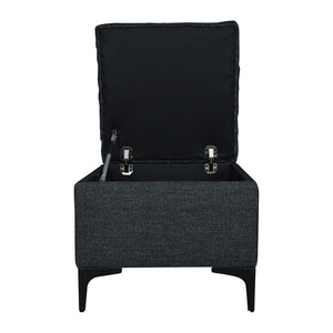 Reece Storage Ottoman - comfortable ottoman for any room | Image 5 | InSTYLE Home & Rugs