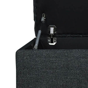 Reece Storage Ottoman - comfortable ottoman for any room | Image 5 | InSTYLE Home & Rugs