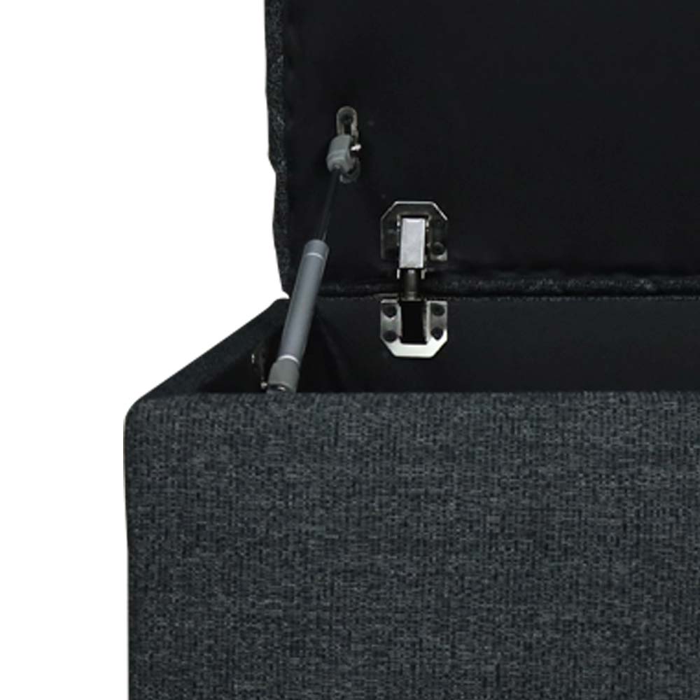 Reece Storage Ottoman - comfortable ottoman for any room | Image 6 | InSTYLE Home & Rugs