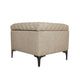 Reece Storage Ottoman - Tan