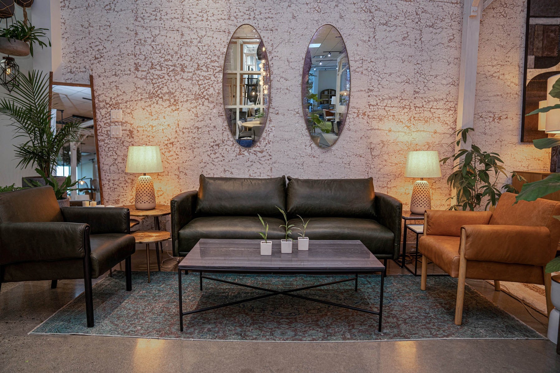 Greta Elipse Mirror - full-length mirror for creating the illusion of space and light | Image 6 | InSTYLE Home & Rugs