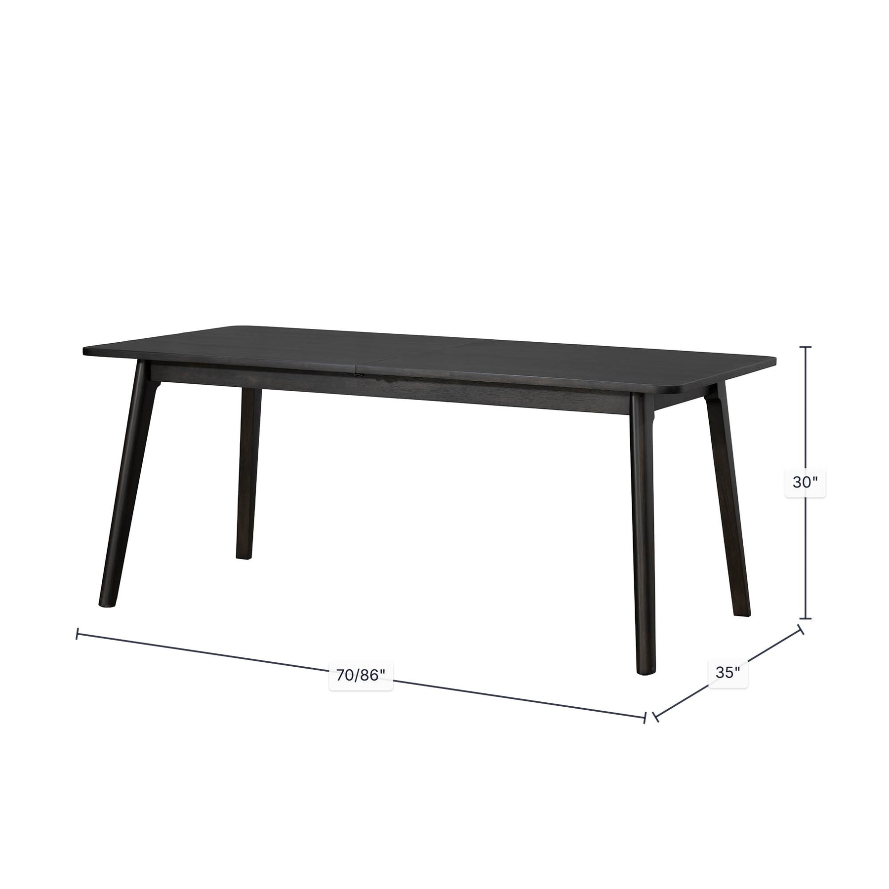 Remix Extension Dining Table (70"/86") - comfortable dining experience | Image 3 | InSTYLE Home & Rugs