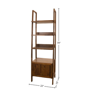 Remix 1 Door Bookcase - spacious bookcases for organizing and displaying your books | Image 3 | InSTYLE Home & Rugs