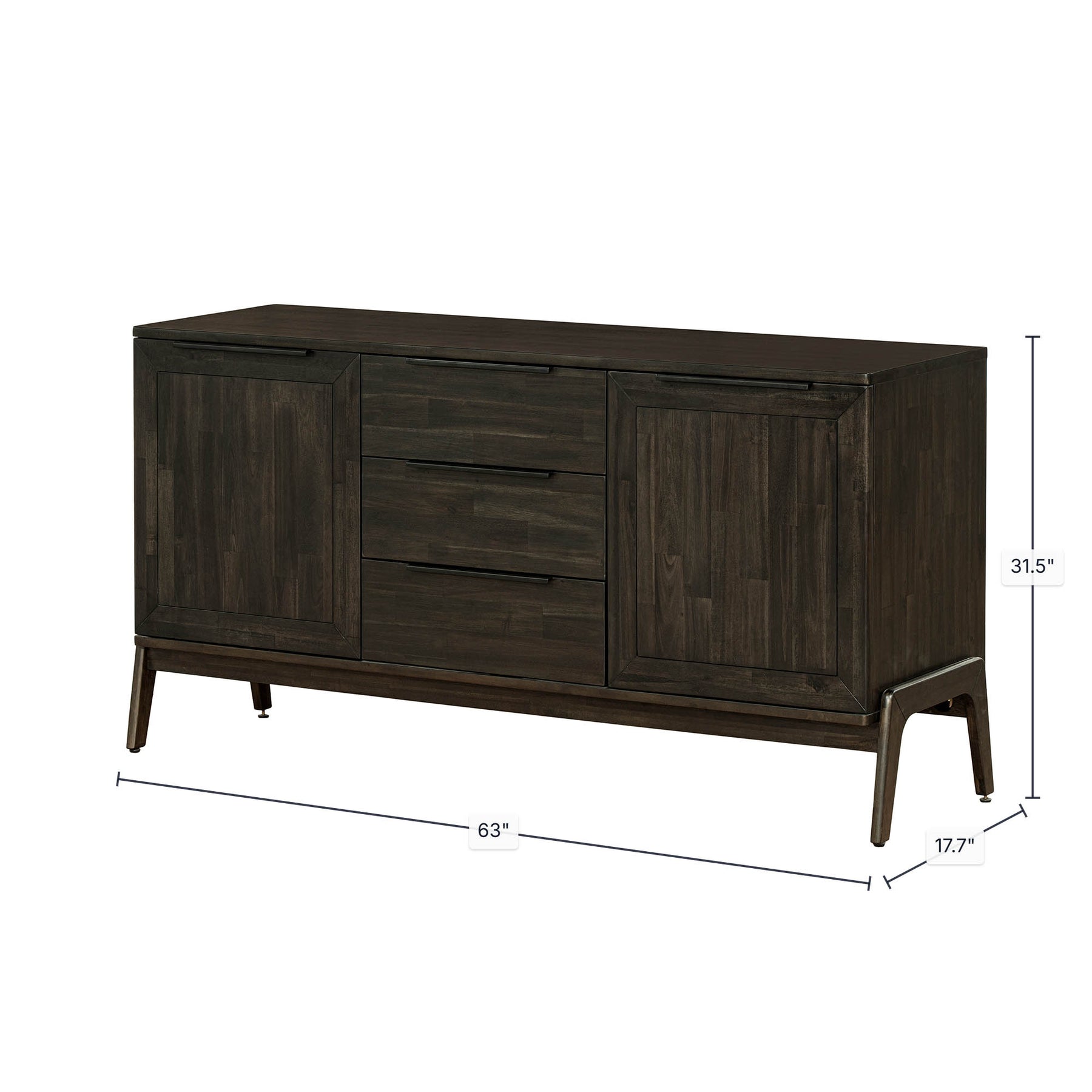 Remix Sideboard - perfect for living room storage | Image 3 | InSTYLE Home & Rugs