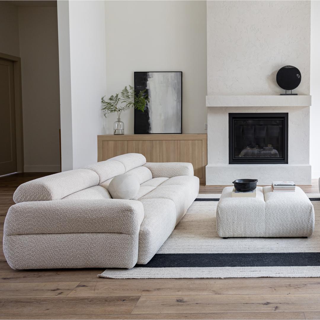 Rex Sectional - customizable to fit your space and seating needs | Image 3 | InSTYLE Home & Rugs