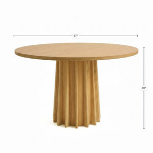 Sculpture Dining Table - elegant seating for dining areas | Image 3 | InSTYLE Home & Rugs