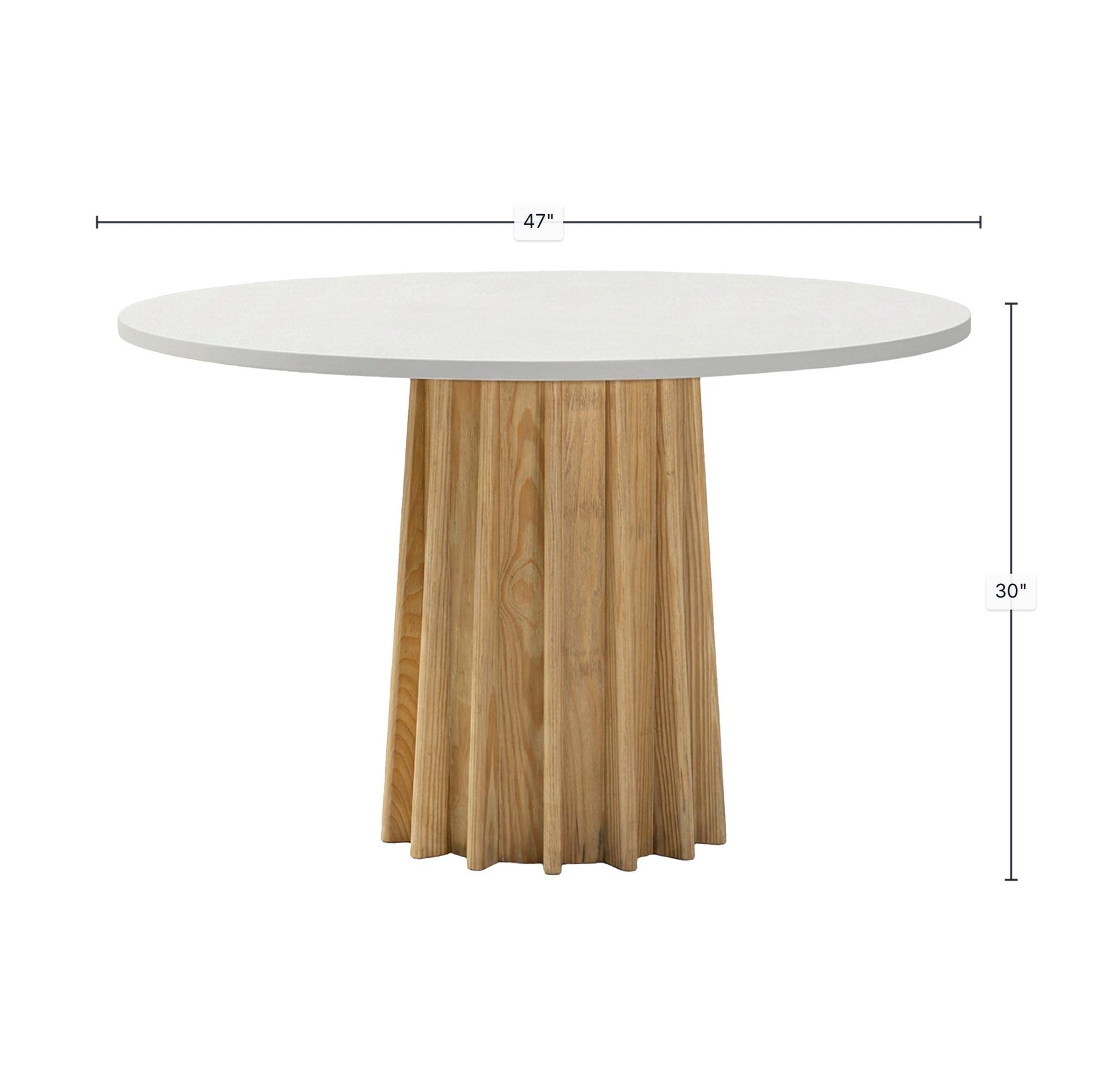 Sculpture Dining Table - comfortable dining experience | Image 3 | InSTYLE Home & Rugs