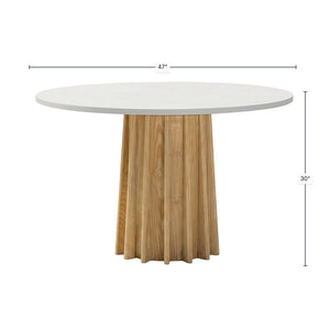 Sculpture Dining Table - comfortable dining experience | Image 3 | InSTYLE Home & Rugs