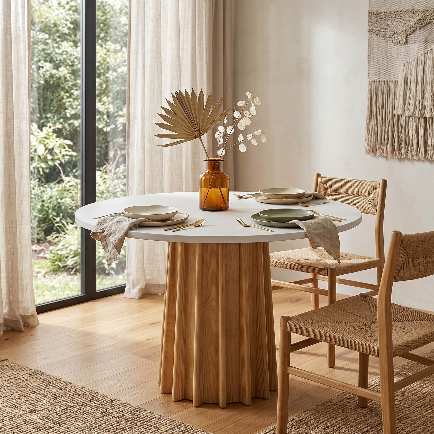 Sculpture Dining Table - comfortable dining experience | Image 2 | InSTYLE Home & Rugs